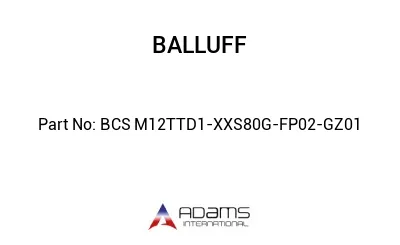 BCS M12TTD1-XXS80G-FP02-GZ01									