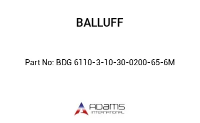 BDG 6110-3-10-30-0200-65-6M									