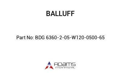 BDG 6360-2-05-W120-0500-65									