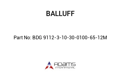 BDG 9112-3-10-30-0100-65-12M									