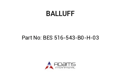 BES 516-543-B0-H-03