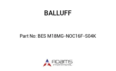 BES M18MG-NOC16F-S04K