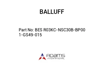 BES R03KC-NSC30B-BP00	1-GS49-015								