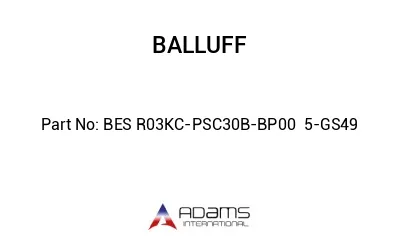 BES R03KC-PSC30B-BP00	5-GS49								