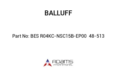 BES R04KC-NSC15B-EP00	48-513								