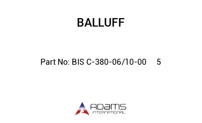 BIS C-380-06/10-00	5								