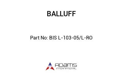 BIS L-103-05/L-RO									