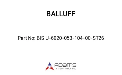 BIS U-6020-053-104-00-ST26									