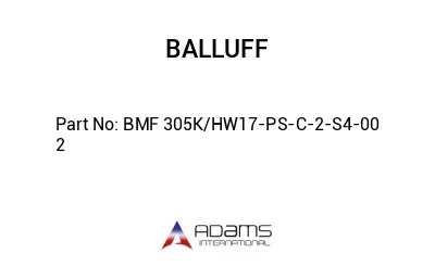 BMF 305K/HW17-PS-C-2-S4-00	2								