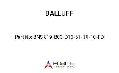 BNS 819-B03-D16-61-16-10-FD