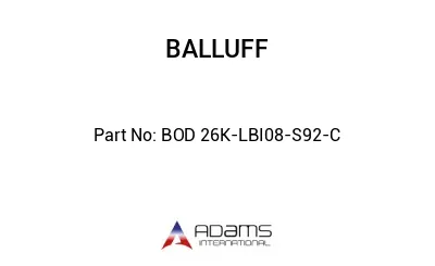 BOD 26K-LBI08-S92-C									