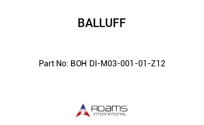 BOH DI-M03-001-01-Z12									