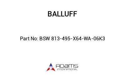 BSW 813-495-X64-WA-06K3									